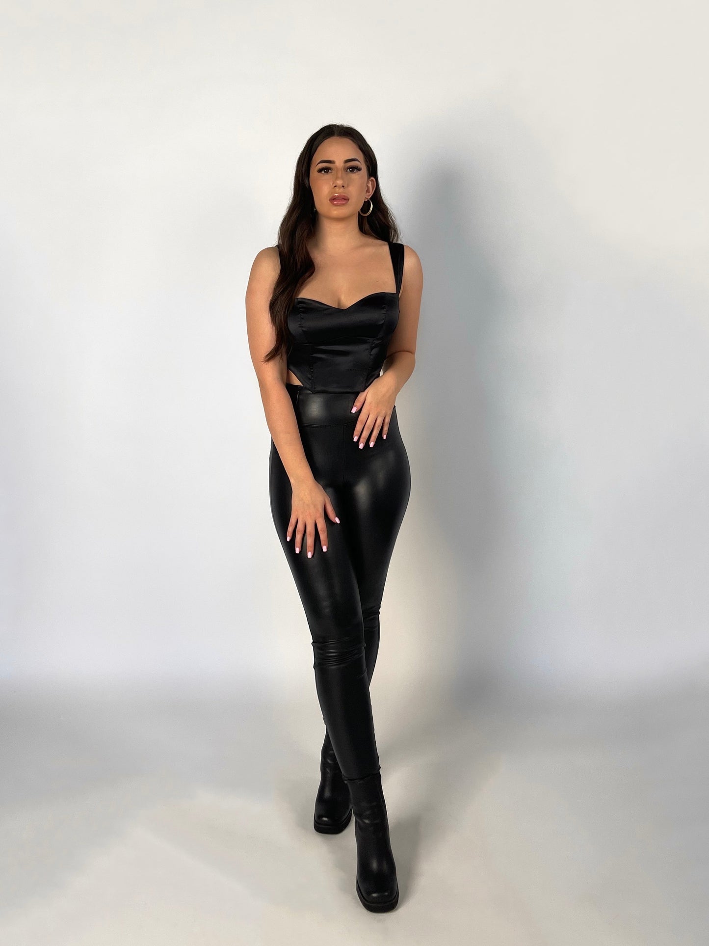 Dinner Dates Satin Top